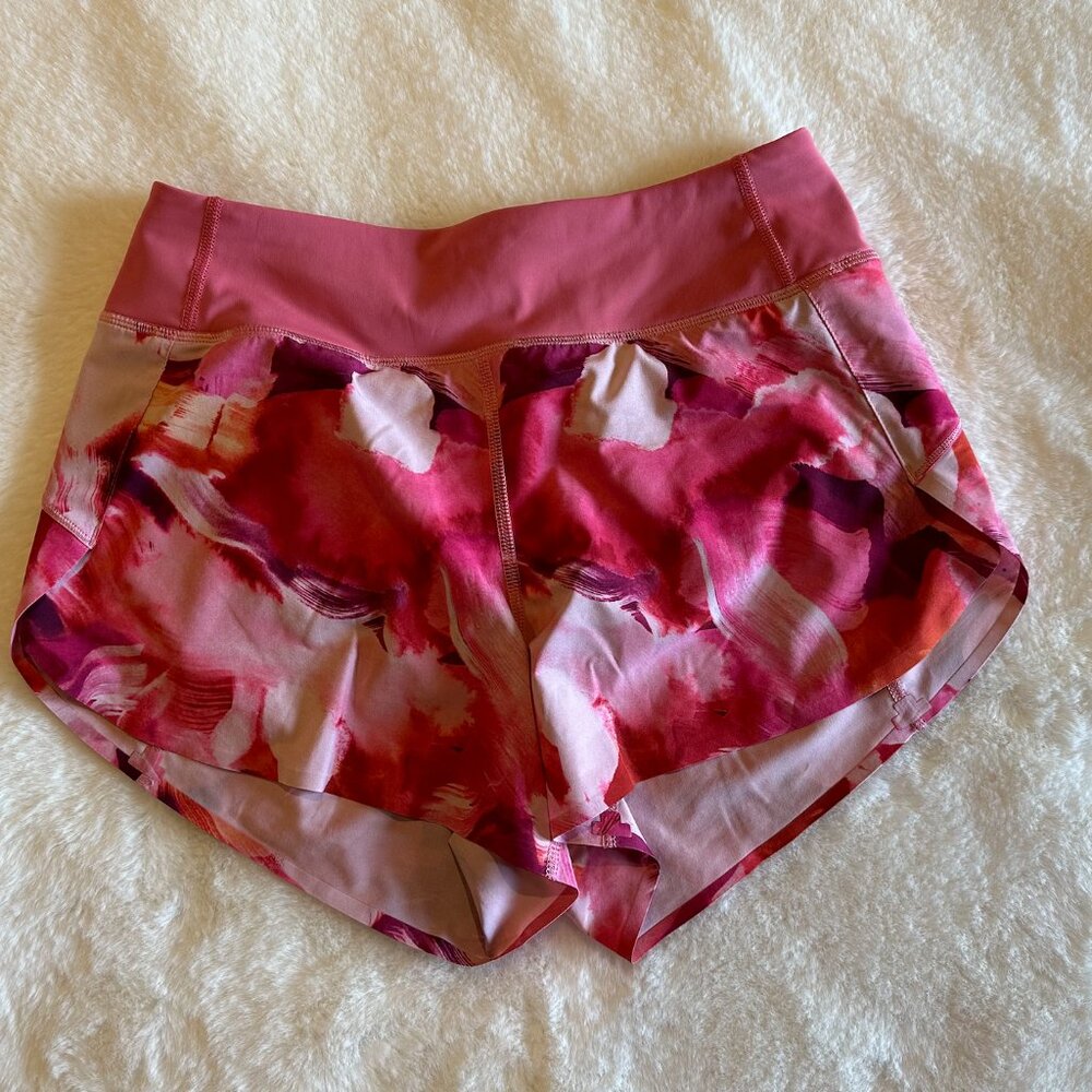 Athleta Women's Shorts Red/Pink/White Size XS